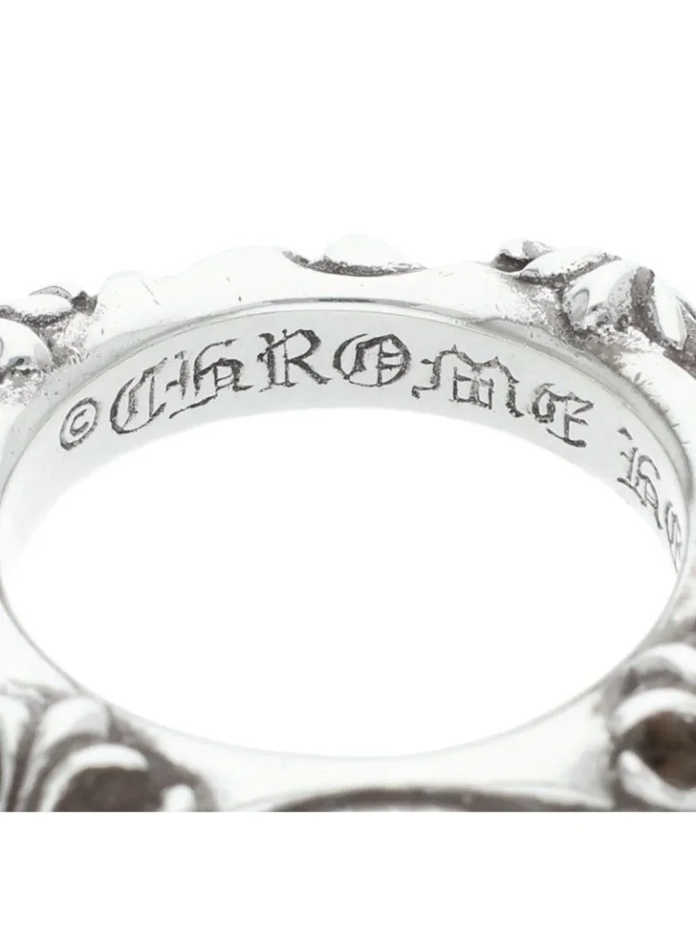 Chrome Hearts Sbt Band Silver Ring